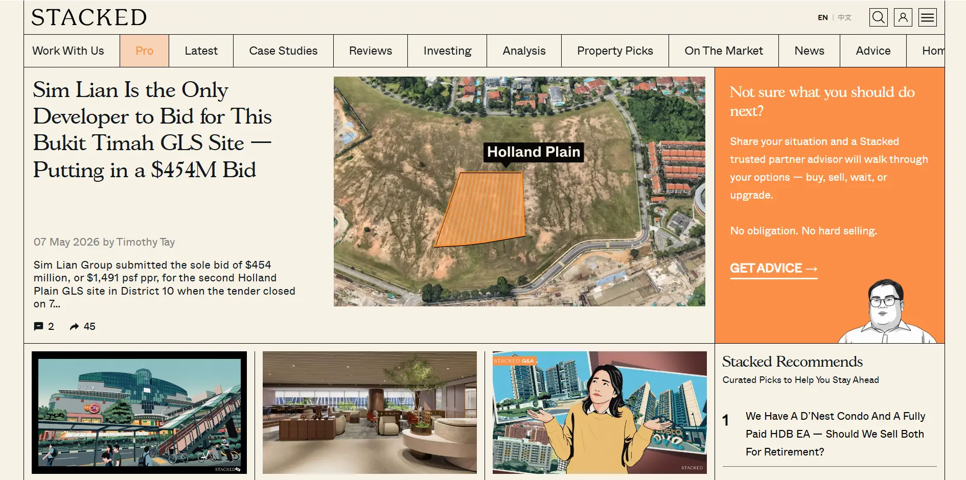 dantiv using stacked website for an example of Editorial Design