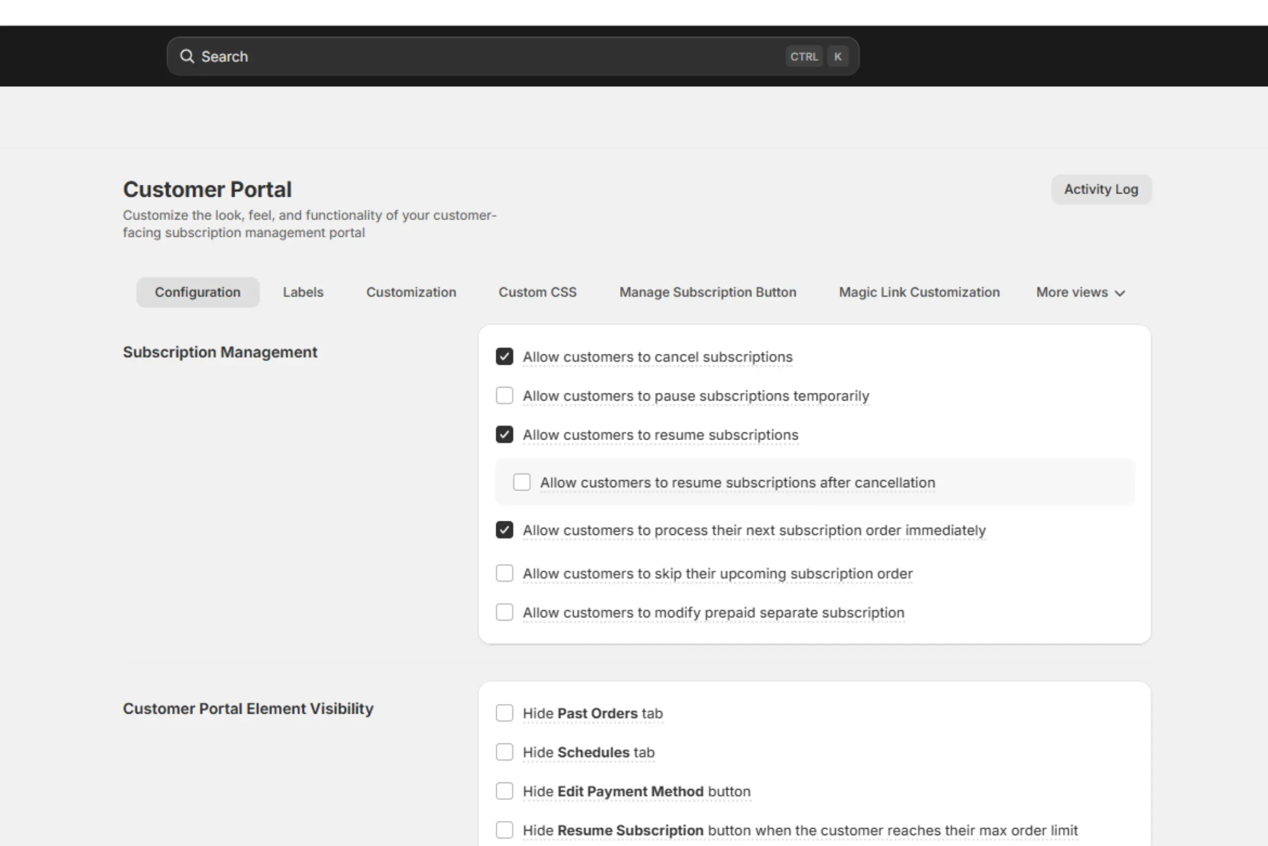 How shopify subscription users of appstle can pause skip modify and trigger new orders