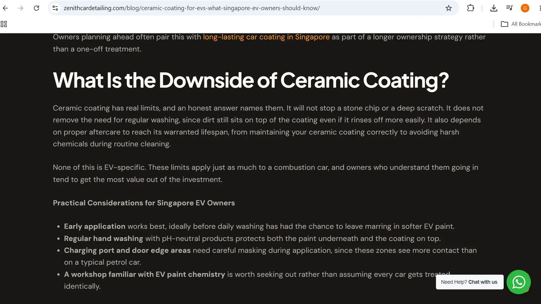 Bad a example of a clustered blog content layout