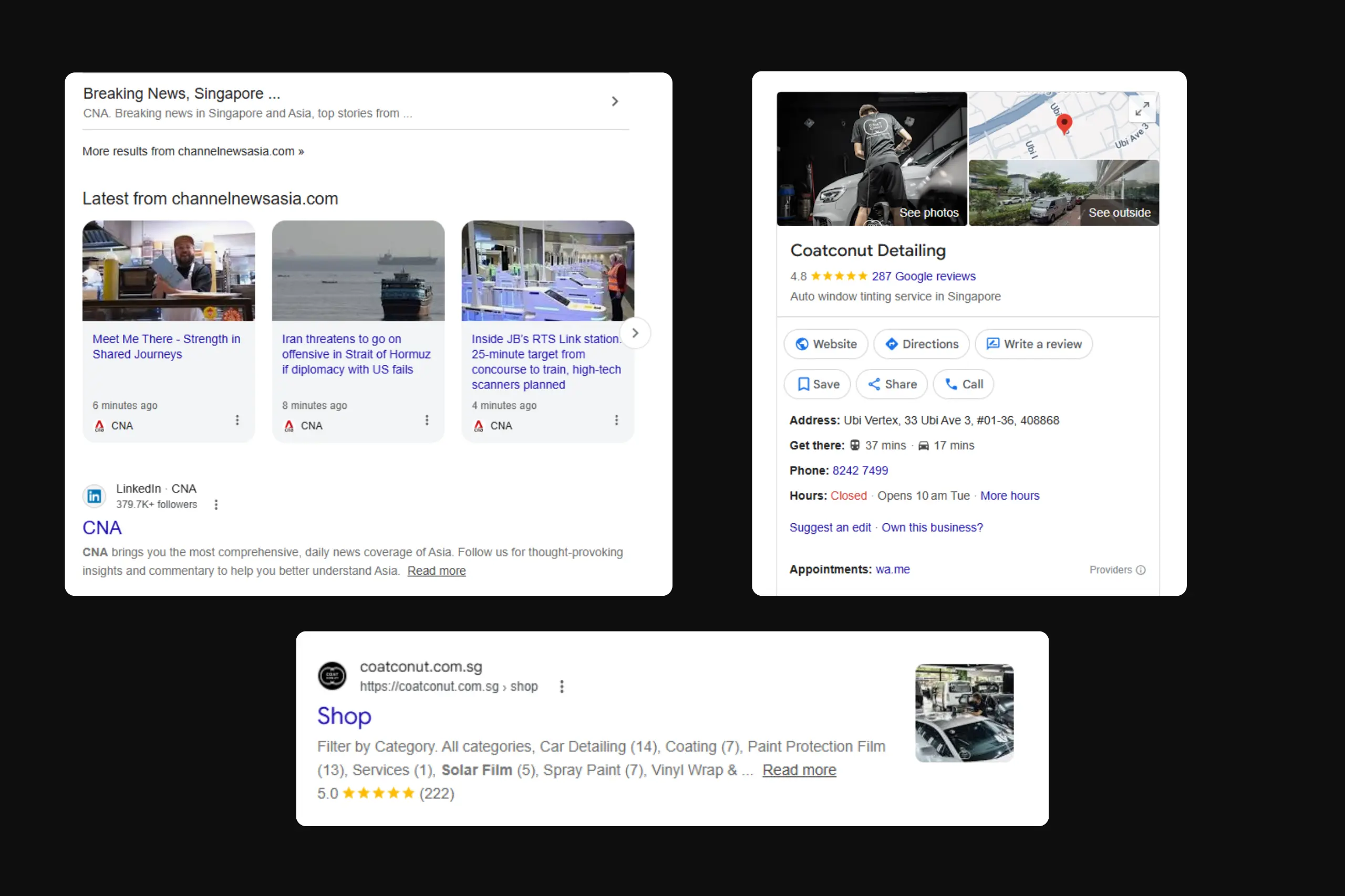 A good example of how rich snippets look like in SERPs