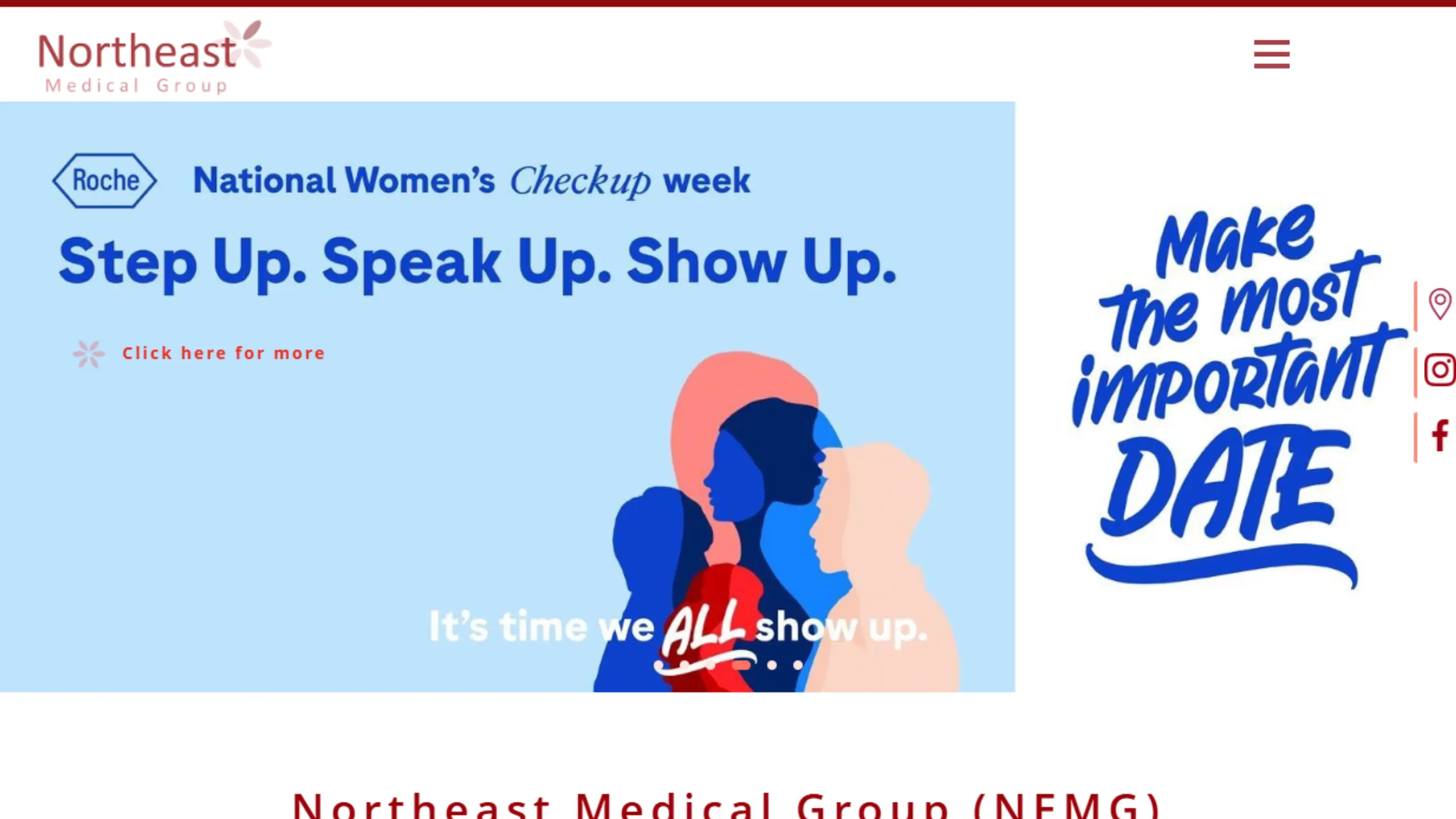 Example of a GP web design