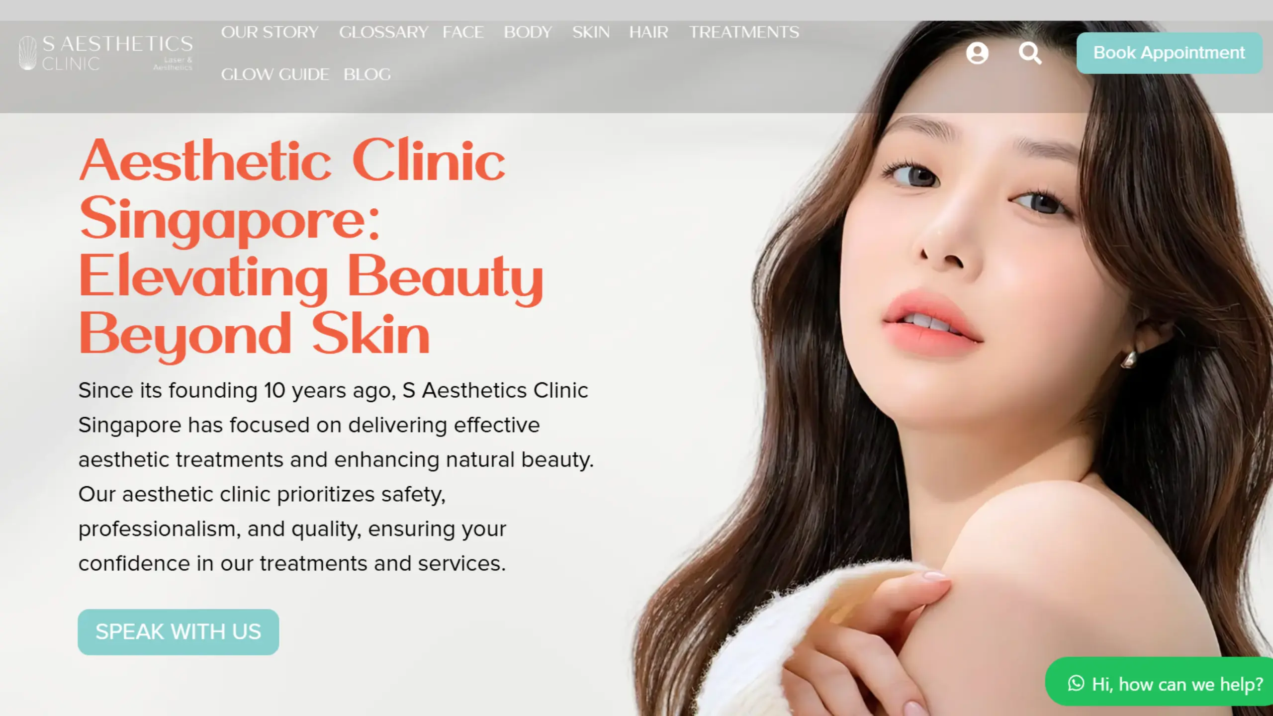 Aesthetic practice web design examples