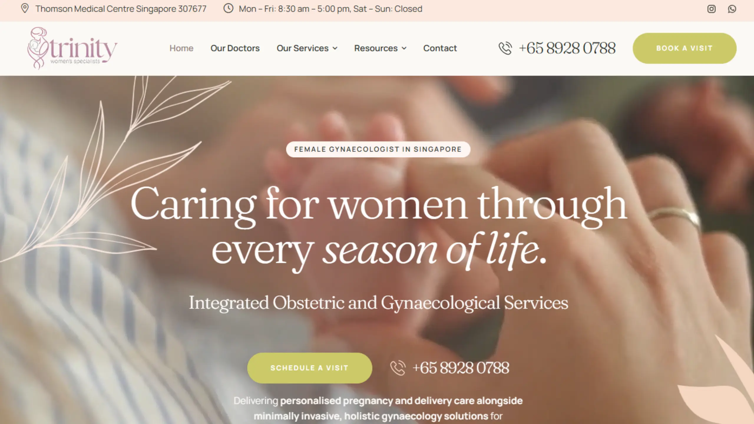 Example of a great looking aesthetic practice design